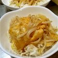 とよいちご's cooksnap of when they made 簡単節約ランチ☆もやし卵の甘酢あんかけ丼.