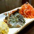 しじみごはん's cooksnap of when they made 塩麹で美味しく！鶏のしそ巻き揚げ.