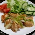 ぷくぷく金魚's cooksnap of when they made 節約＆ヘルシー鶏胸肉のガーリックレモン☻.