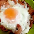 ｺｺﾁﾝ's cooksnap of when they made 手軽に作れて美味しい♪ベーコンエッグ丼.