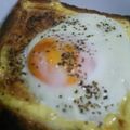 あーｍｂ's cooksnap of when they made パズーの焼きたてエッグトースト.