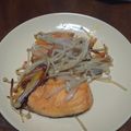 ねているねこ's cooksnap of when they made ★ホイル焼き風〜鮭のバターポン酢蒸し.