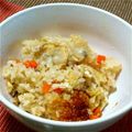 まき1216's cooksnap of when they made あさりとしめじとしょうがの炊き込みご飯.