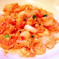 ta1873's cooksnap of when they made プリプリのエビチリ　冷凍エビ安く美味しく.