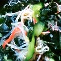ひ～なひ～なひなっぺ's cooksnap of when they made 糸こんにゃくで！冷やし中華風和え物.