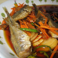 つひはなた's cooksnap of when they made １００円小鯵で南蛮漬け♪.