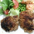 ハッピームーミン's cooksnap of when they made ☆豚挽き肉と豆腐の甘辛つくねバーグ☆.