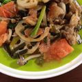 サトエル's cooksnap of when they made ☆豚&トマトの酢でサッパリ炒め★.