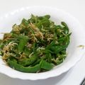 ちょこ５５'s cooksnap of when they made 病みつき☆ピーマンのジャコ＆鰹節炒め.