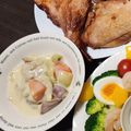 ウッピィ's cooksnap of when they made 簡単さつまいものクリームシチュー.