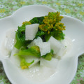まゆみ母ちゃん's cooksnap of when they made 菜の花と長芋の和え物.