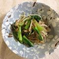 まりこふ♪'s cooksnap of when they made 小松菜とモヤシのツナ和え♪.