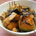 ナチクマ's cooksnap of when they made かぼちゃとひじきの煮物.