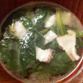 ☆Gina☆'s cooksnap of when they made ほうれん草とベーコンの簡単スープ.