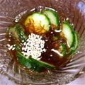 ポポポポポフィ〜♡'s cooksnap of when they made 簡単酢の物⁈☆もずく酢inきゅうり☆.