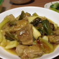 weeta_bix's cooksnap of when they made 鶏肉とねぎの和風カレー煮.