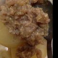 szkdy's cooksnap of when they made お鍋でコトコト肉味噌ふろふき大根.