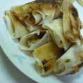 sizuka28's cooksnap of when they made ささみと白ねぎの甘みそ春巻き.