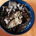 kokoli's cooksnap of when they made なすと鶏ミンチの炒め物.