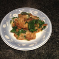 didiko's cooksnap of when they made ほうれん草と揚げ玉の卵とじ.