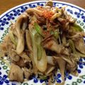 YUKIKI☆'s cooksnap of when they made しらたきと舞茸のガーリックポン酢炒め.