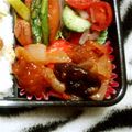レモンジャ's cooksnap of when they made お弁当に★寿司酢で酢豚風甘酢炒め.