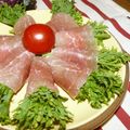 Satoco❋'s cooksnap of when they made おもてなしにも♪わさび菜のハム巻き.