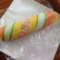 ヨッチの母's cooksnap of when they made 飾り巻き寿司.