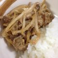 まｋｏ's cooksnap of when they made もやしと豚こまで☆簡単トロたま炒め.