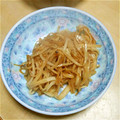 まめはっぱ's cooksnap of when they made おつまみに☆節約大根皮でﾏﾖﾎﾟﾝ炒め.