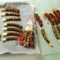 おかぢゃ's cooksnap of when they made 春巻きの皮でチョコスティック♪.