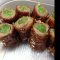 なみーの's cooksnap of when they made いんげんの牛肉まきまき♪甘辛だれ♪.