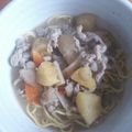 ２４なるるん's cooksnap of when they made 簡単食物繊維チャージ☆さつまいも入り豚汁.