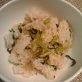 はなちゃんのお母さん's cooksnap of when they made お子様の成長に♪小松菜とじゃこのまぜご飯.