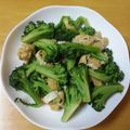 yume★mio's cooksnap of when they made ブロッコリーと油揚げのスピード煮.