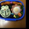 rino母さん's cooksnap of when they made キャラ弁当＊ドラえもん.
