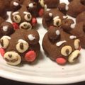 ぬまちょ165's cooksnap of when they made 友チョコかわいい♪くまモン♪スノーボール.