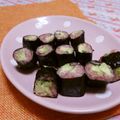 赤い電話's cooksnap of when they made ネギトロとアボカドの海苔巻き★.