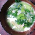 ちなつのママ's cooksnap of when they made 給食の♪ほうれん草だけど菜の花スープ.