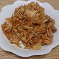 やよ31's cooksnap of when they made ほぼキャベツ？まろやか~なキャベ豚キムチ.