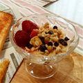 Kαi＊MαMα's cooksnap of when they made チョコチップグラノーラパフェ.