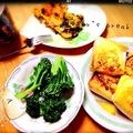 れいちえる。's cooksnap of when they made ホウレン草のケチャップ入りオムレツお弁当.