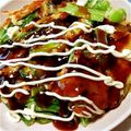 若葉マーク１６歳's cooksnap of when they made 小松菜たっぷりお好み焼き.