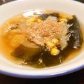 よるおそ's cooksnap of when they made わかめセロリスープ♪簡単ストレスの頭痛に.