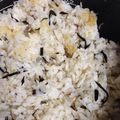 夕飯は６時です's cooksnap of when they made 梅香るひじきとしらすの炊き込みご飯.