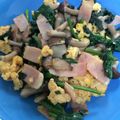 minao2318's cooksnap of when they made 彩り鮮やか♥ベーコン卵ホウレンソウ炒め.