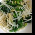 ゆーちゃんまマ's cooksnap of when they made ほうれん草とモヤシのナムル.
