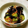 だぶるショコラ's cooksnap of when they made 冷やし中華のつゆで超簡単わかめサラダ！.