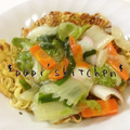 papikun's cooksnap of when they made お野菜た～っぷり！あんかけ焼きそば.