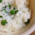 ☆sama☆'s cooksnap of when they made グリーンピースご飯★豆ご飯♪とっても美味.